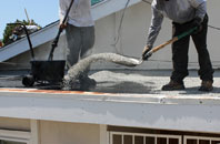 Crank flat roofing repair